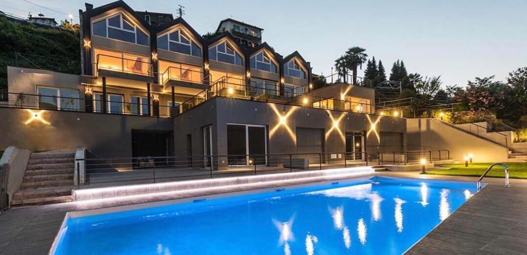 Baia Blu - Luxury Apartments With Pool Cremia Extérieur photo