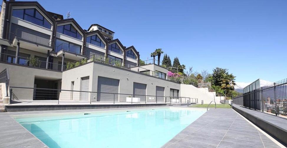Baia Blu - Luxury Apartments With Pool Cremia Extérieur photo