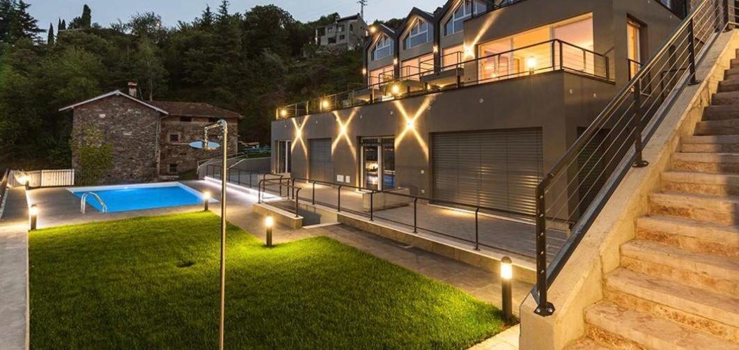 Baia Blu - Luxury Apartments With Pool Cremia Extérieur photo